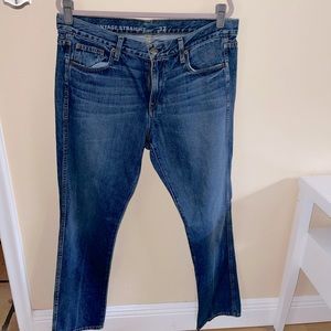 J Crew Vintage Straight Jeans